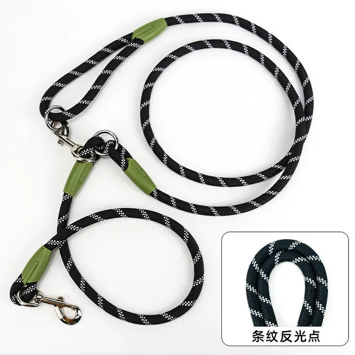 Hands-Free Leash with Reflective Band